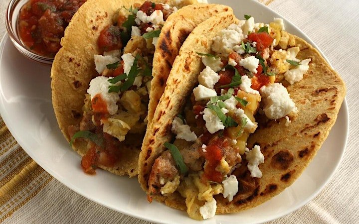 tacos with toppings